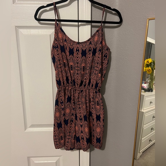 Pants - Printed Romper